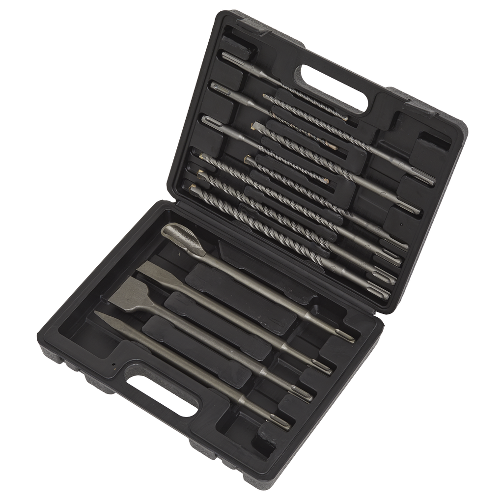 Worksafe® SDS Plus Drill Bit & Chisel Set 13pc