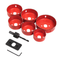 Worksafe® Downlight Hole Saw Kit 9pc