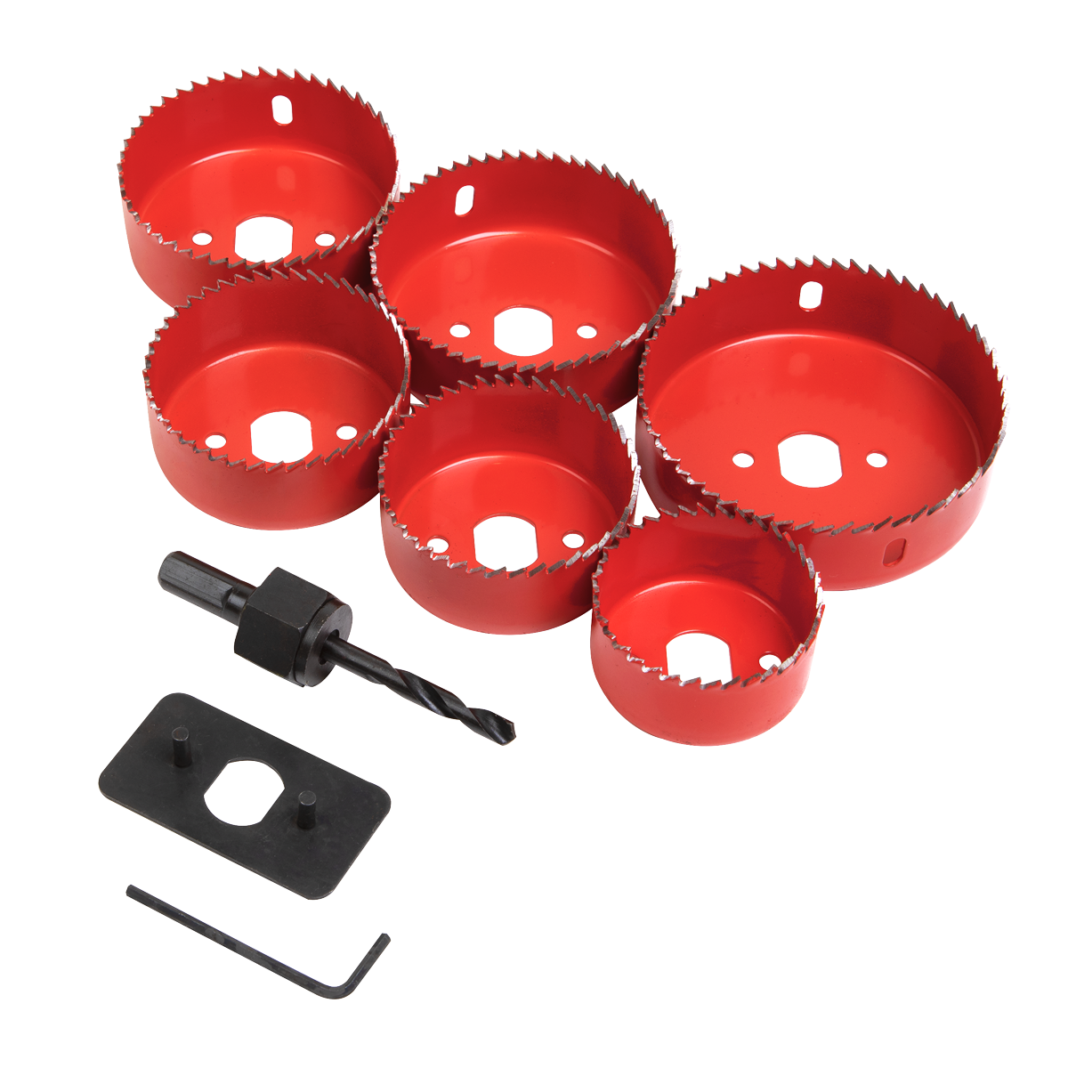 Worksafe® Downlight Hole Saw Kit 9pc