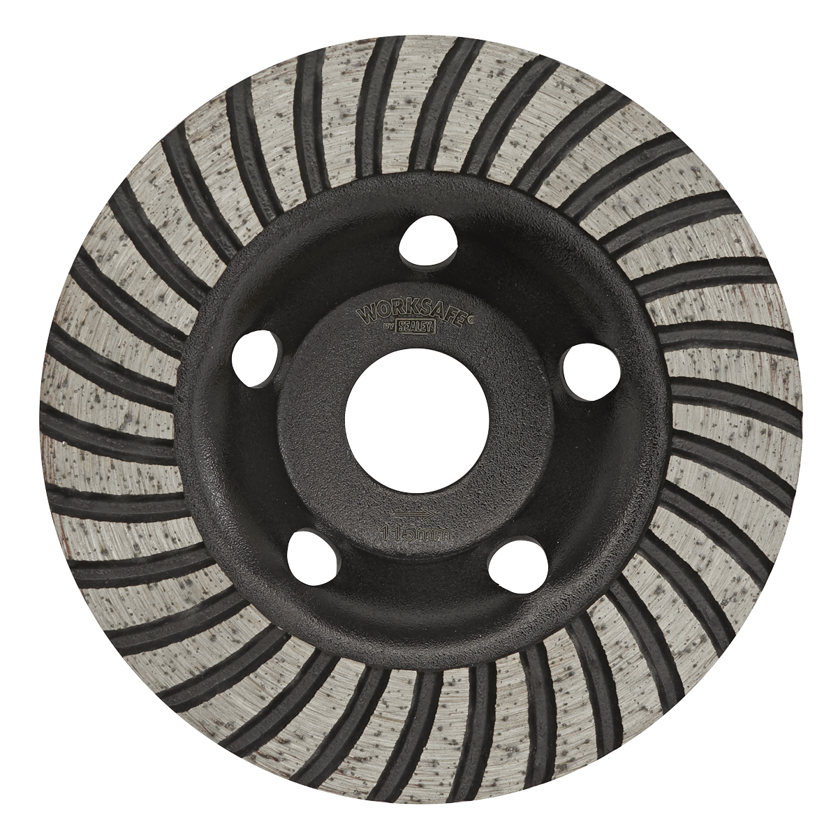Worksafe® Turbo Row Concrete Grinding Head 115mm