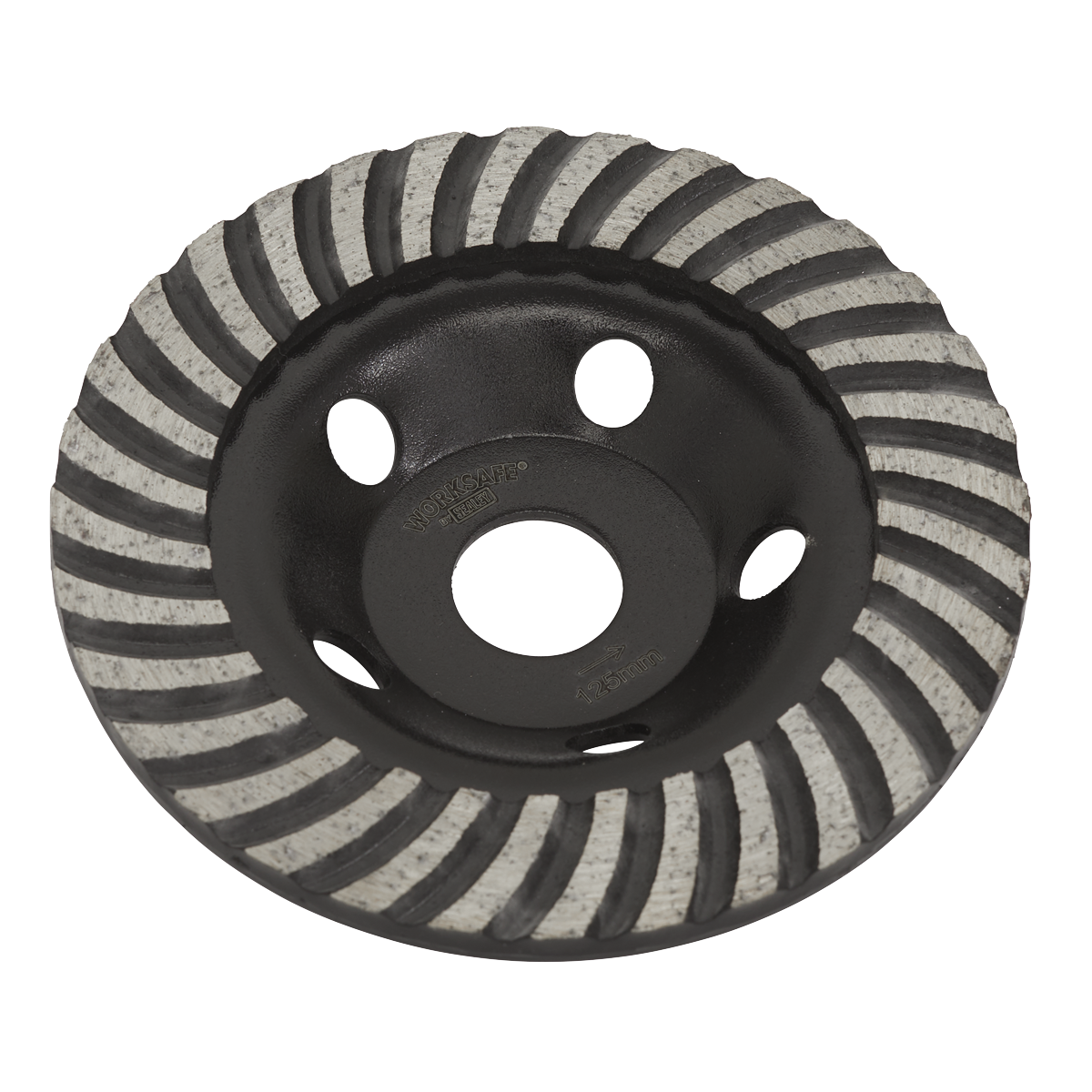 Worksafe® Turbo Row Concrete Grinding Head 125mm