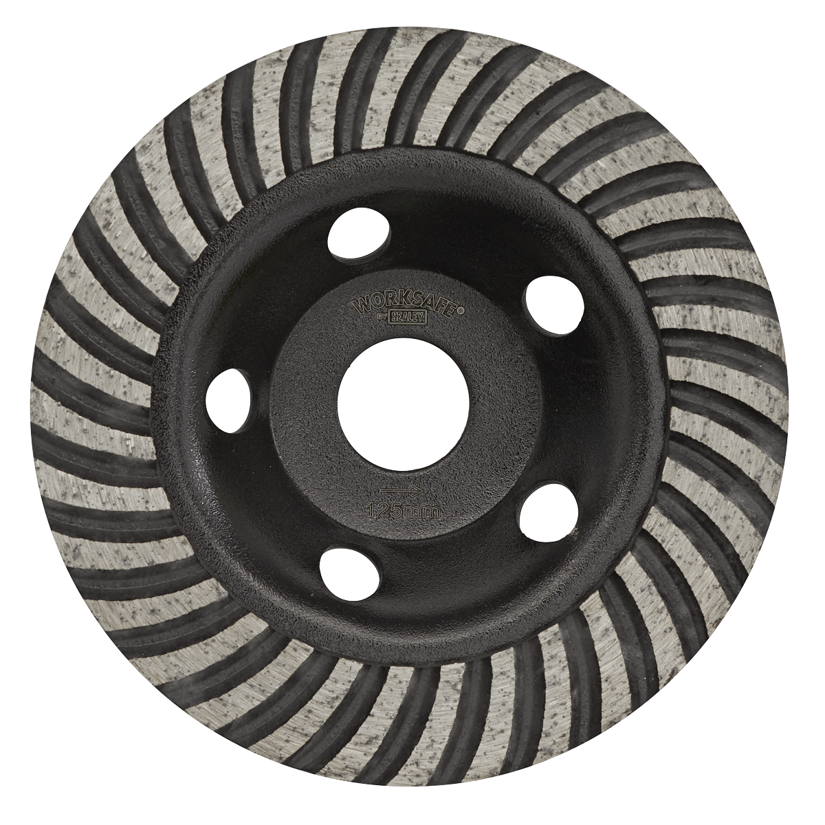 Worksafe® Turbo Row Concrete Grinding Head 125mm