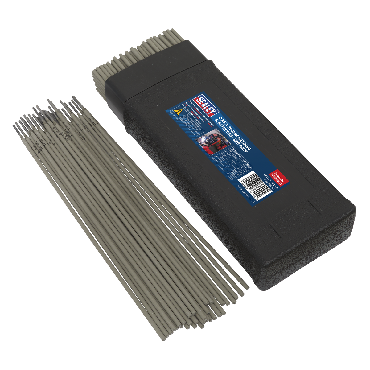 Welding Electrodes 2.5 x 300mm - 5kg Pack
