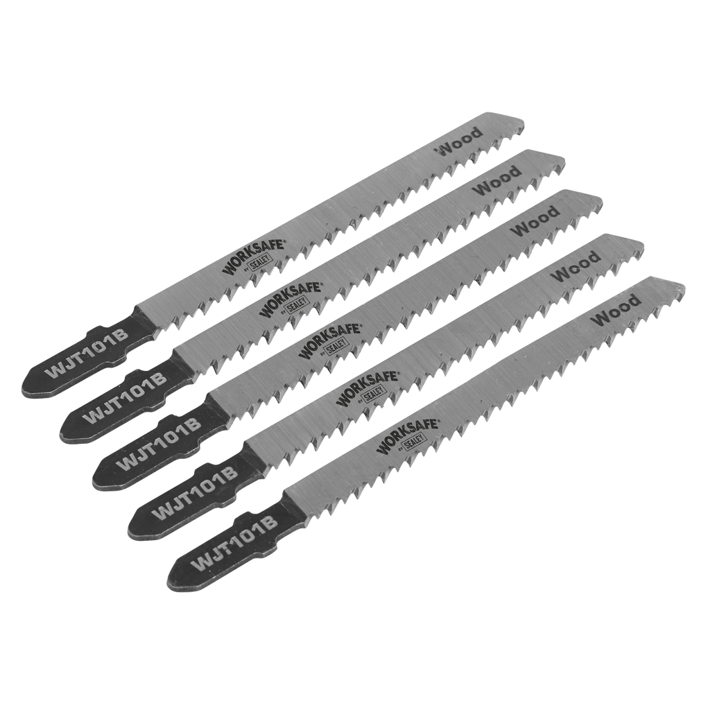 Worksafe® Jigsaw Blade for Wood & Plastics 75mm 10tpi - Pack