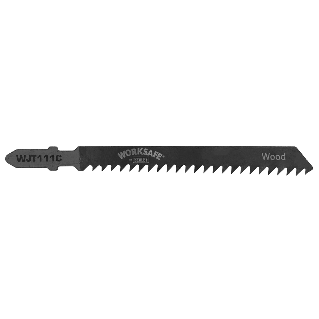 Jigsaw Blade for Soft Wood & Plastics 75mm 8tpi - Pack of 5