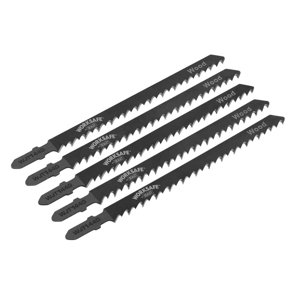 Jigsaw Blade for Wood 75mm 6tpi - Pack of 5