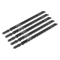 Jigsaw Blade for Wood 75mm 6tpi - Pack of 5