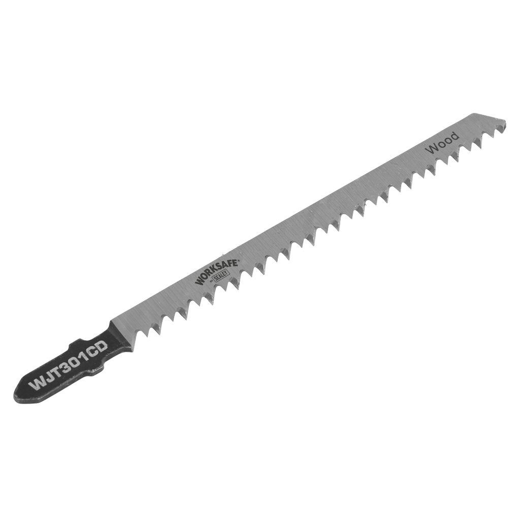 Worksafe® Jigsaw Blade for Wood & Plastics 90mm 8tpi - Pack