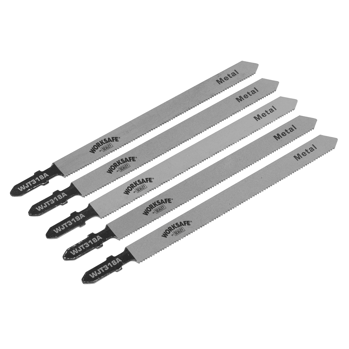 Jigsaw Blade for Metal 105mm 21tpi - Pack of 5