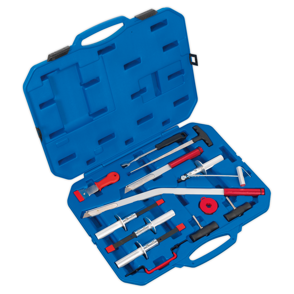 Windscreen Removal Tool Kit 14pc