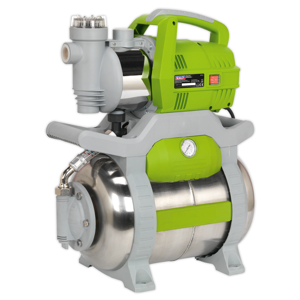 Surface Mounting Booster Pump Stainless Steel 55L/min 230V