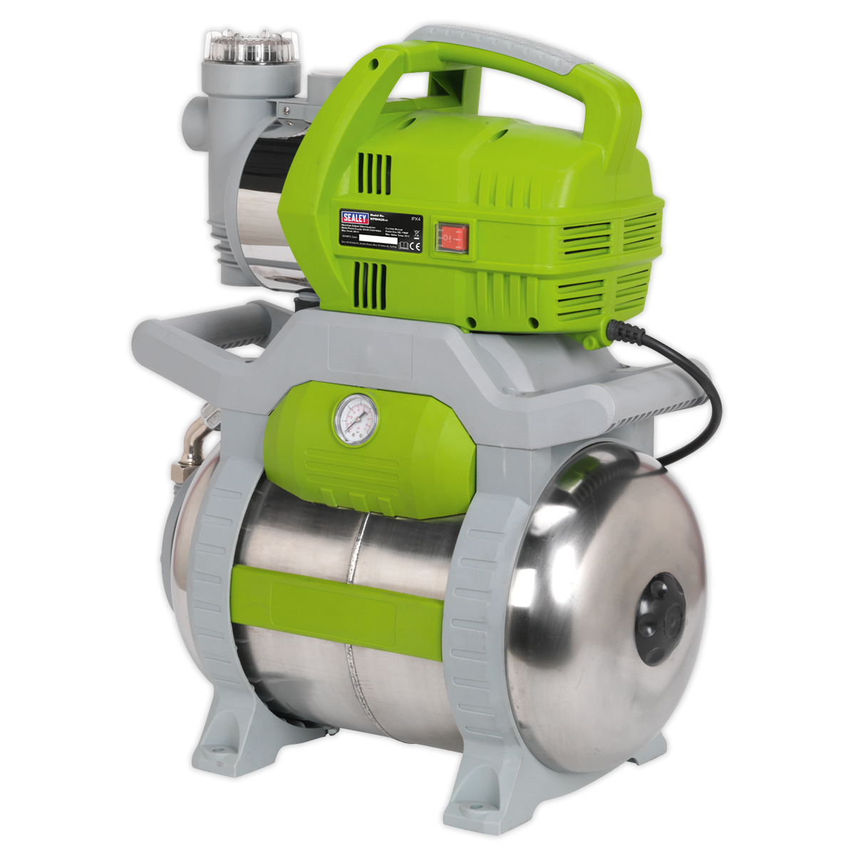 Surface Mounting Booster Pump Stainless Steel 55L/min 230V