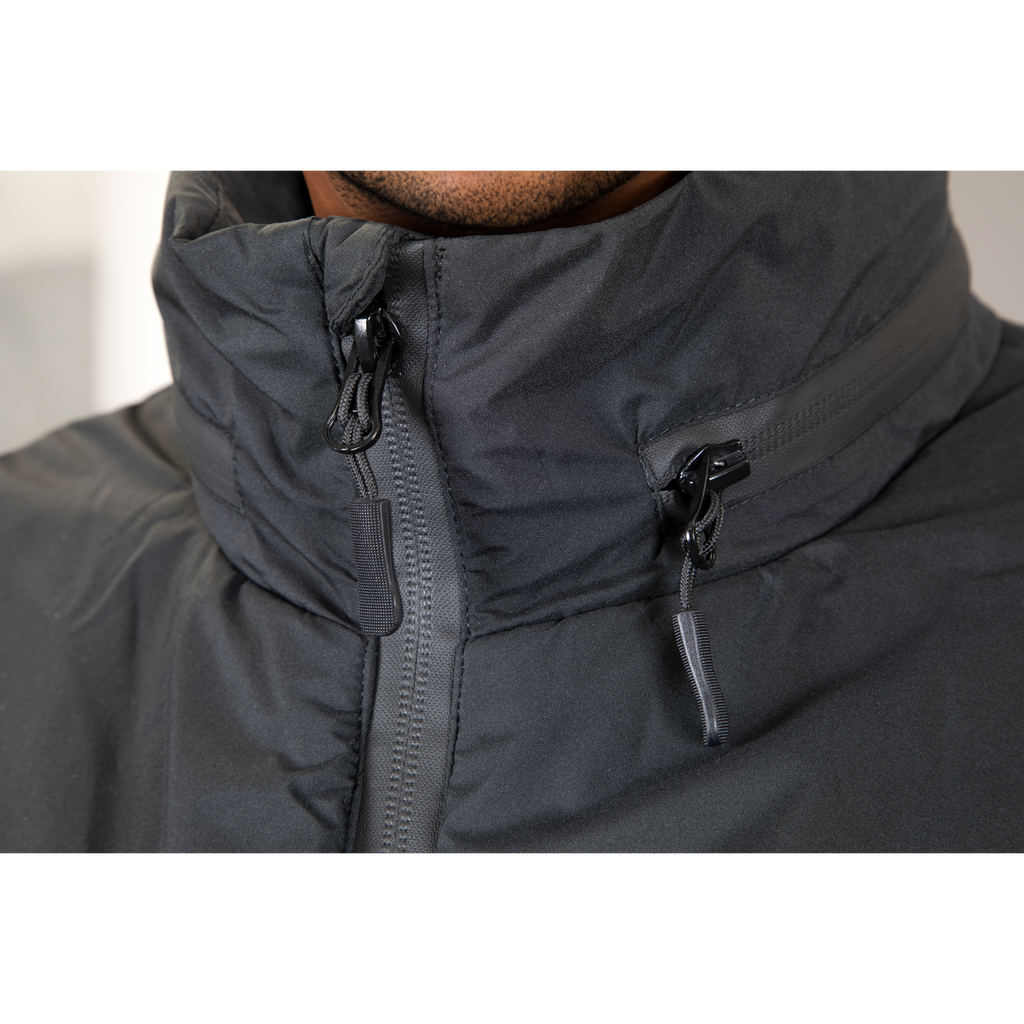 5V Heated Thermal Rain Jacket - 48" Chest, Large