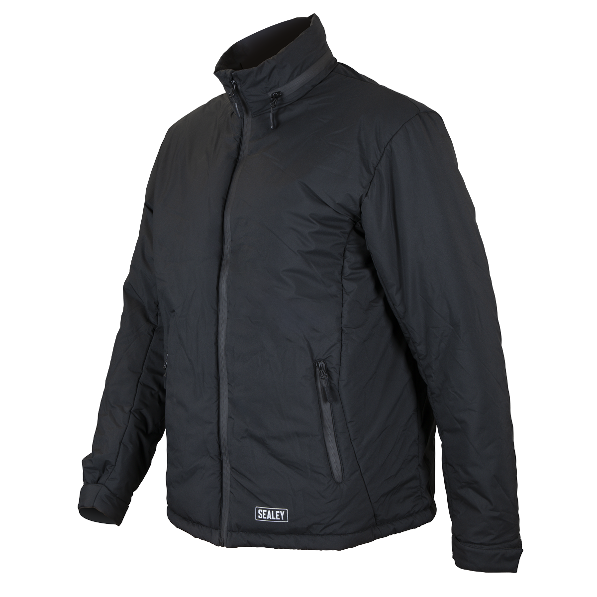 5V Heated Thermal Rain Jacket - 48" Chest, Large