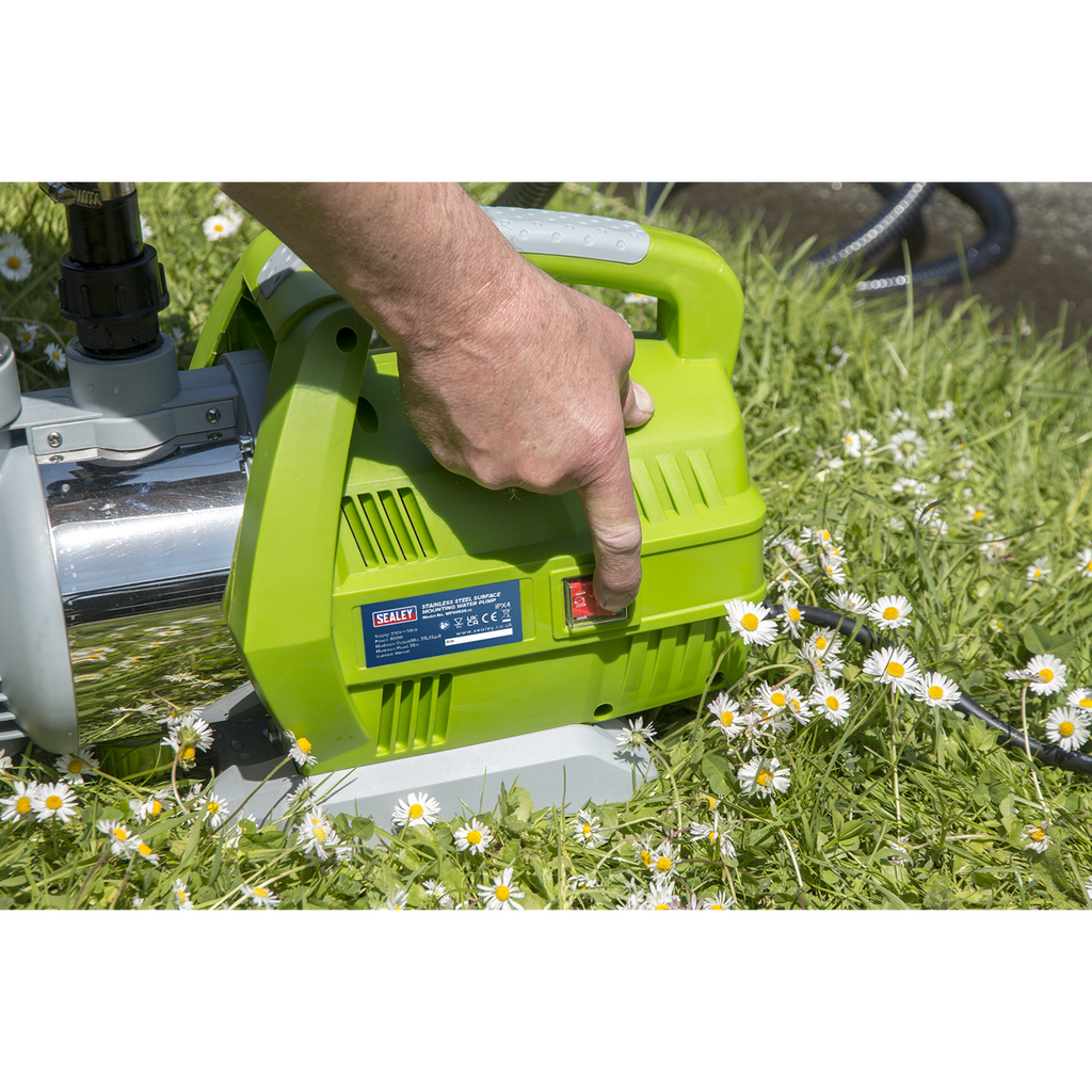 Stainless Steel Surface Mounting Water Pump, 55L/min, 800W (WPS062S)