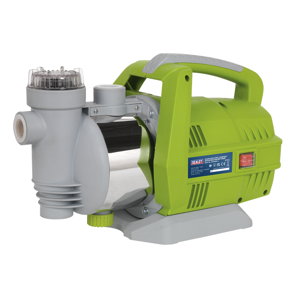 Stainless Steel Surface Mounting Water Pump, 55L/min, 800W (WPS062S)