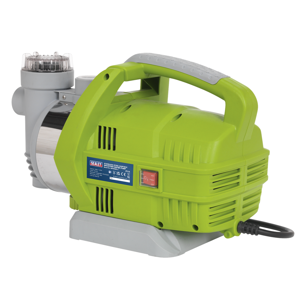 Stainless Steel Surface Mounting Water Pump, 55L/min, 800W (WPS062S)