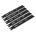 Worksafe® Pipe Saw Blade 200 x 25 x 1.7mm 8tpi - Pack of 5