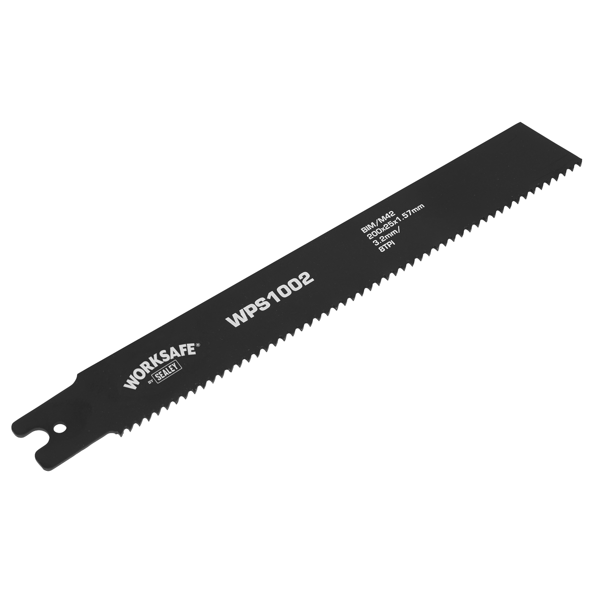 Worksafe® Pipe Saw Blade 200 x 25 x 1.7mm 8tpi - Pack of 5