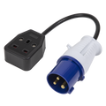 Trailing Socket & Cable Set 16A/13A