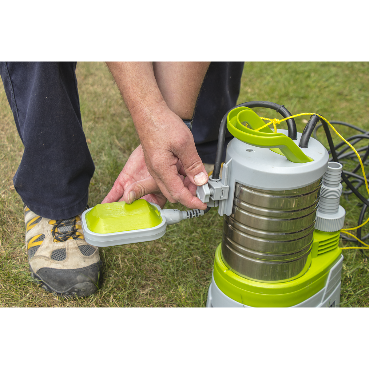 Automatic Submersible Stainless Dirty Water Pump, 225L/min (WPS225P)