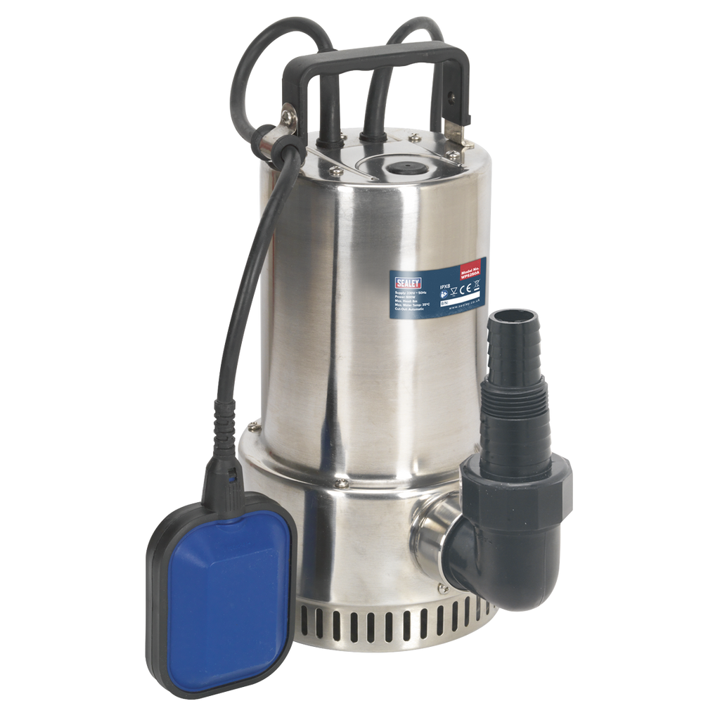 Automatic Submersible Stainless Water Pump, 250L/min (WPS250A)