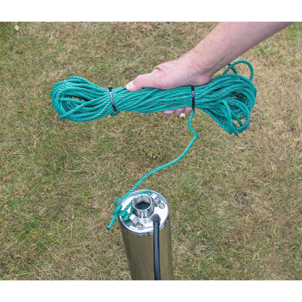 Borehole/Deep Well Pump, 55m Head, 8-Stage, 93L/min (WPW9355)