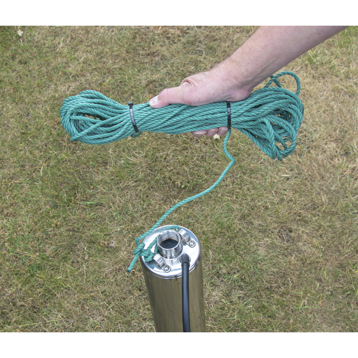 Borehole/Deep Well Pump, 55m Head, 8-Stage, 93L/min (WPW9355)
