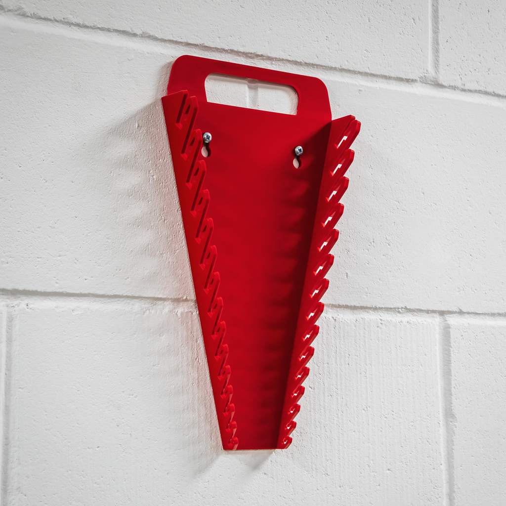 Premier Spanner Rack, 15 Spanners Capacity, Red (WR08)