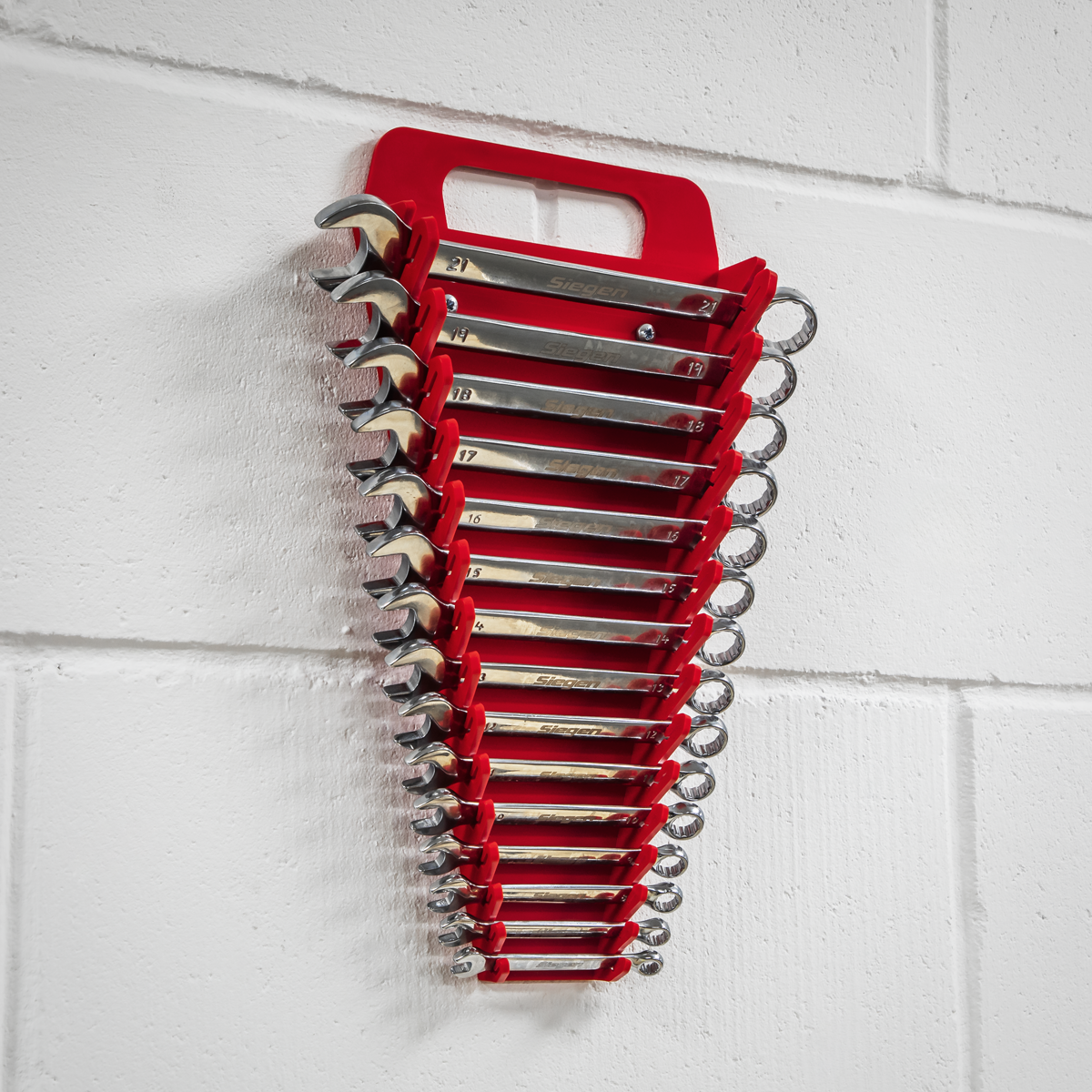 Premier Spanner Rack, 15 Spanners Capacity, Red (WR08)