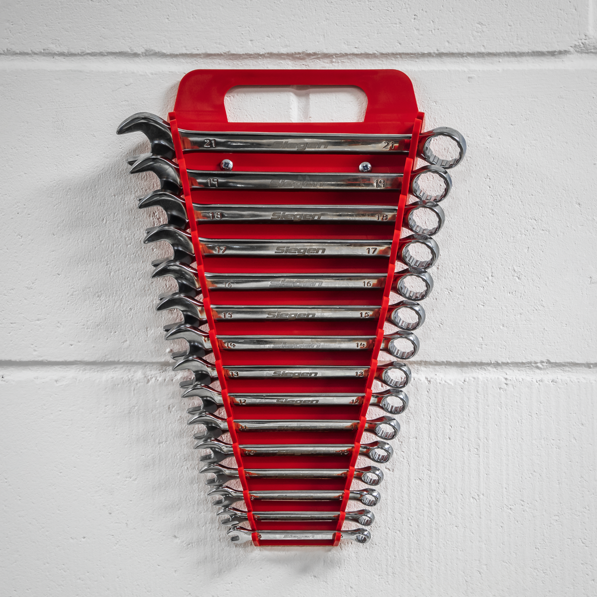 Premier Spanner Rack, 15 Spanners Capacity, Red (WR08)