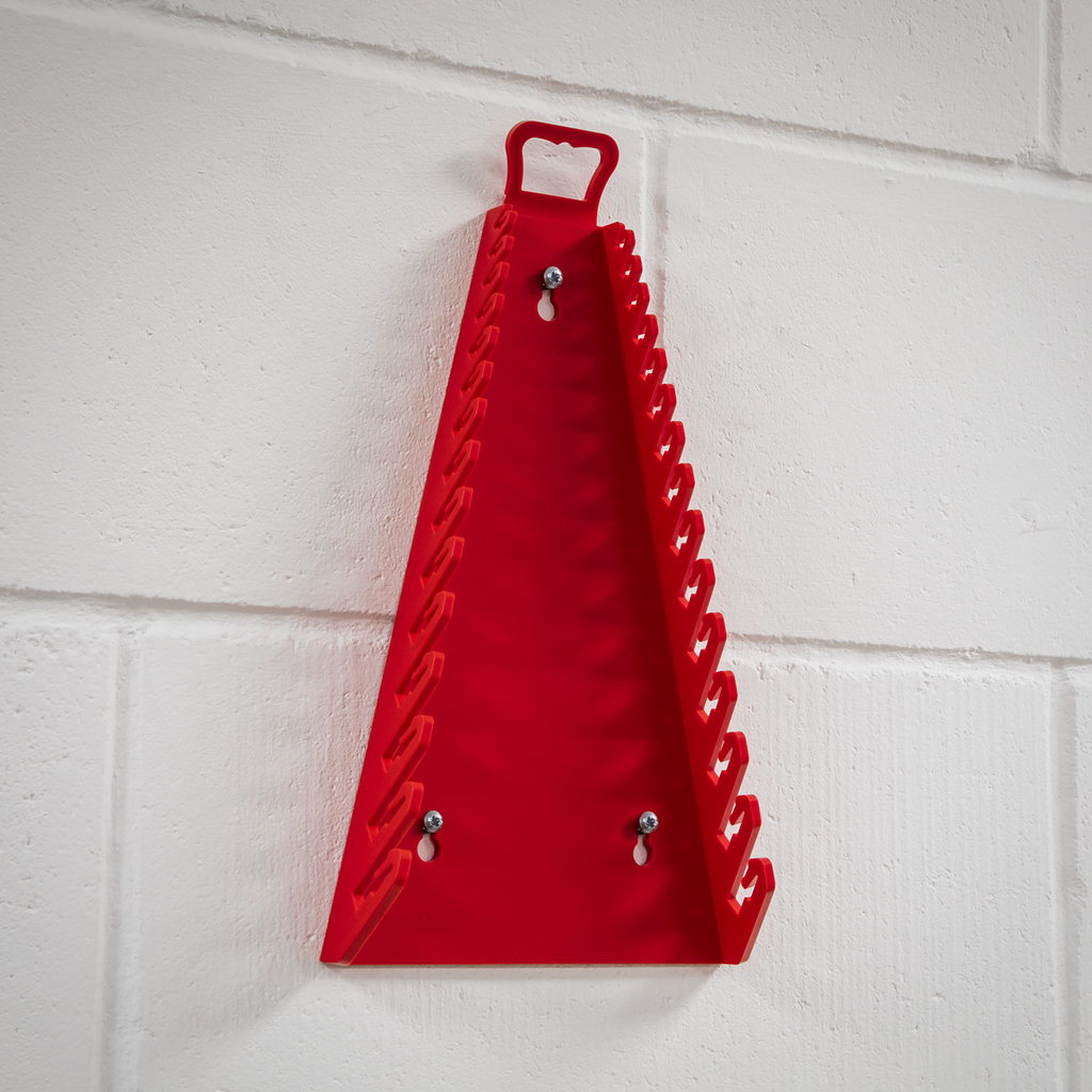 Premier Reverse Spanner Rack, 15 Spanners Capacity, Red (WR09)