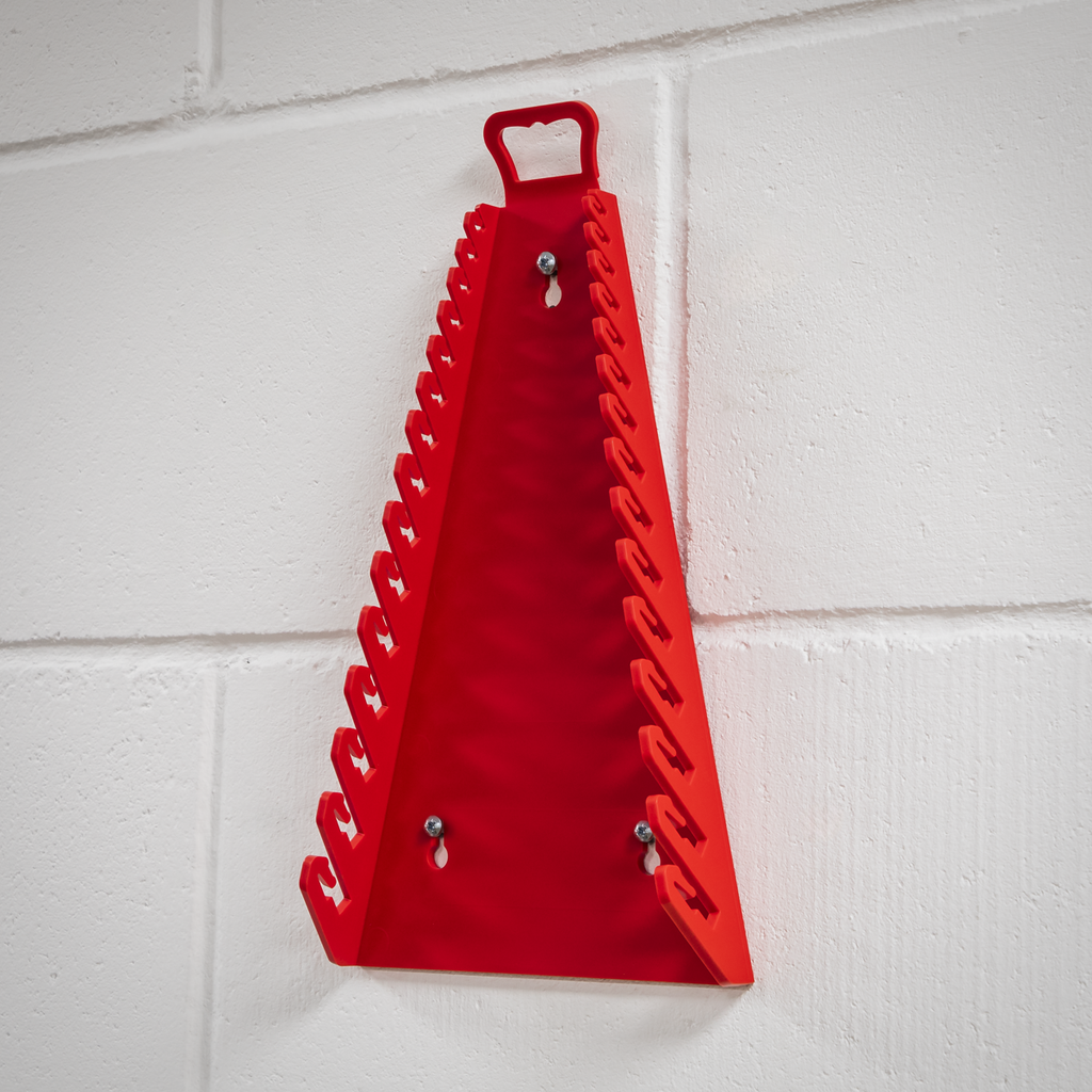 Premier Reverse Spanner Rack, 15 Spanners Capacity, Red (WR09)