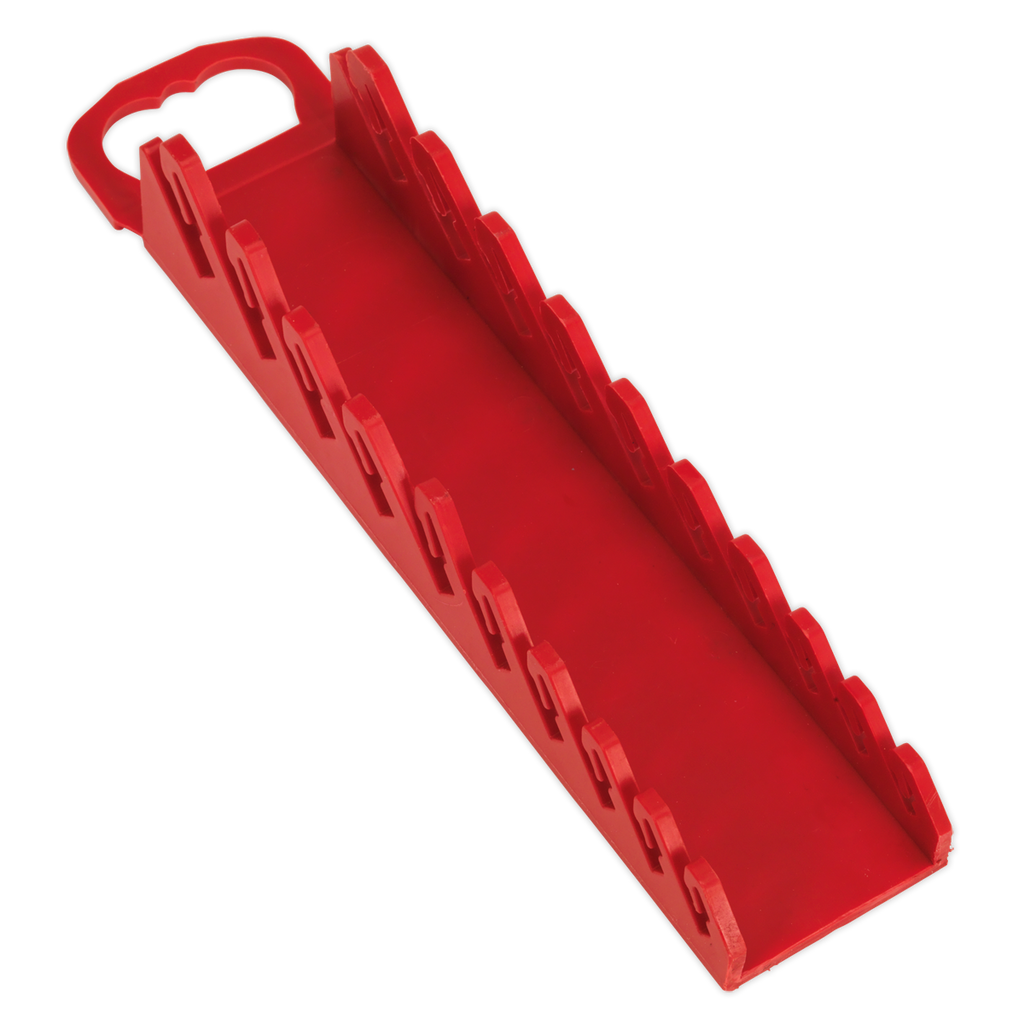 Premier Spanner Rack, 10 Stubby Spanners Capacity, Red (WR10)