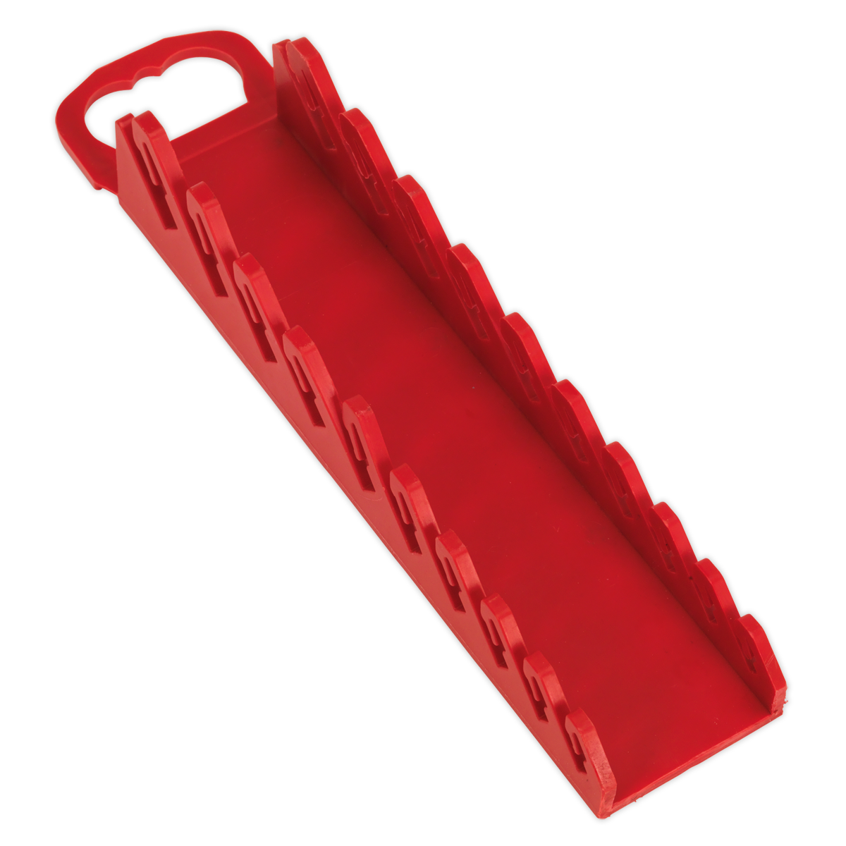 Premier Spanner Rack, 10 Stubby Spanners Capacity, Red (WR10)