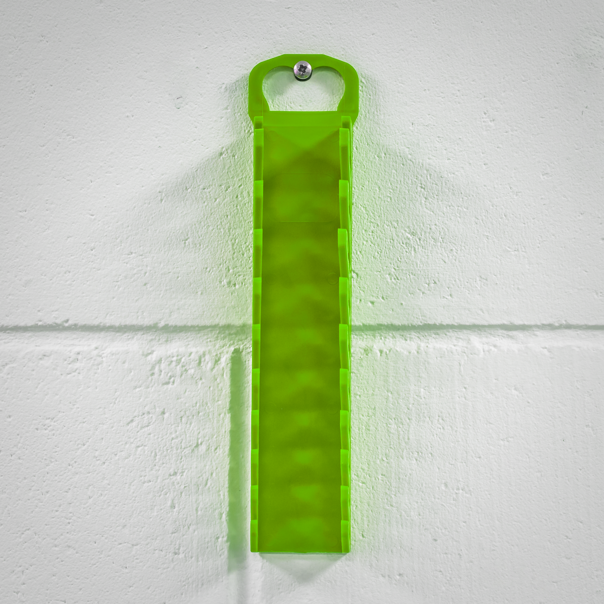 Premier Spanner Rack, 10 Stubby Spanners Capacity, Hi-Vis Green (WR10HV)