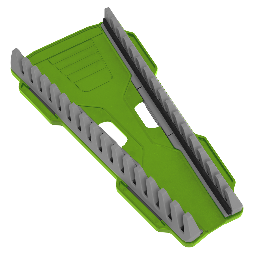 Premier Reversible Spanner Rack, 16pc, Hi-Vis Green (WR11HV)