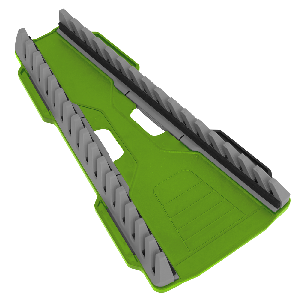 Premier Reversible Spanner Rack, 16pc, Hi-Vis Green (WR11HV)