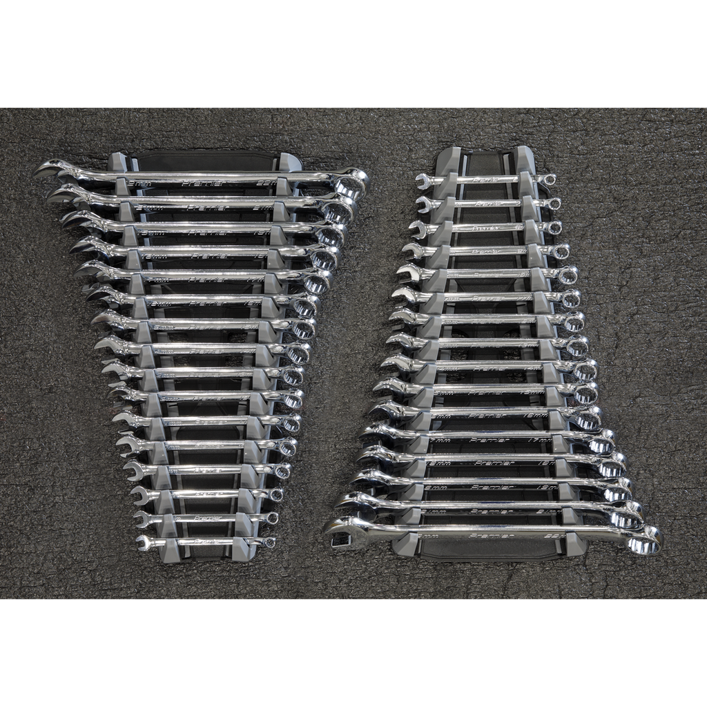 Premier Reversible Spanner Rack, 16pc, Black (WR11)