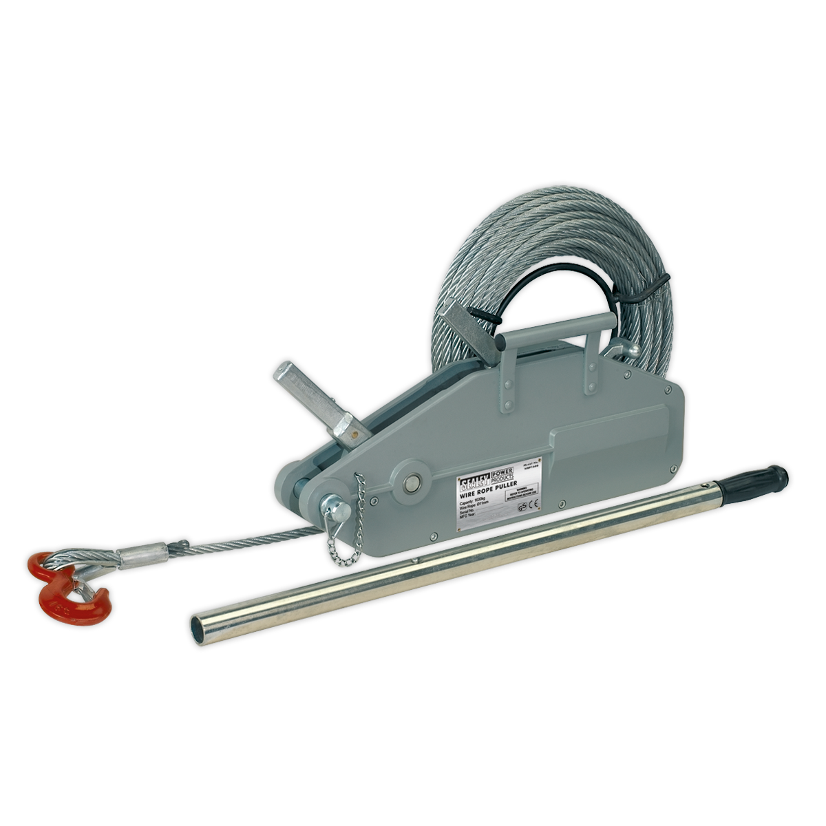 Wire Rope Puller 1600kg Max Line Force