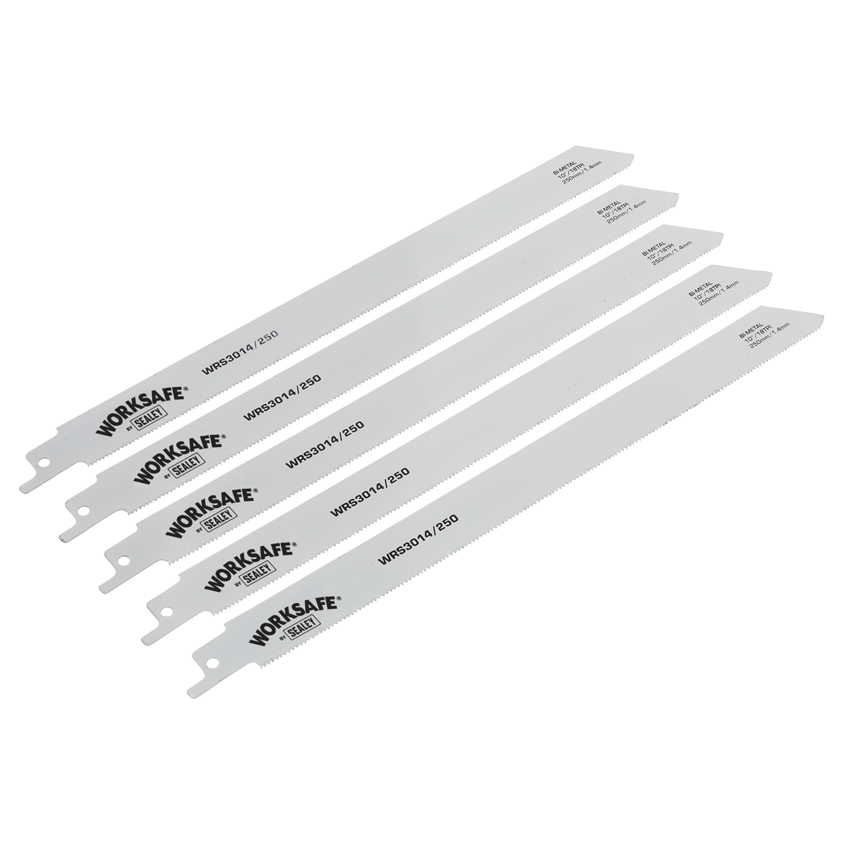Worksafe® Reciprocating Saw Blade for Metal 250mm 18tpi - Pa