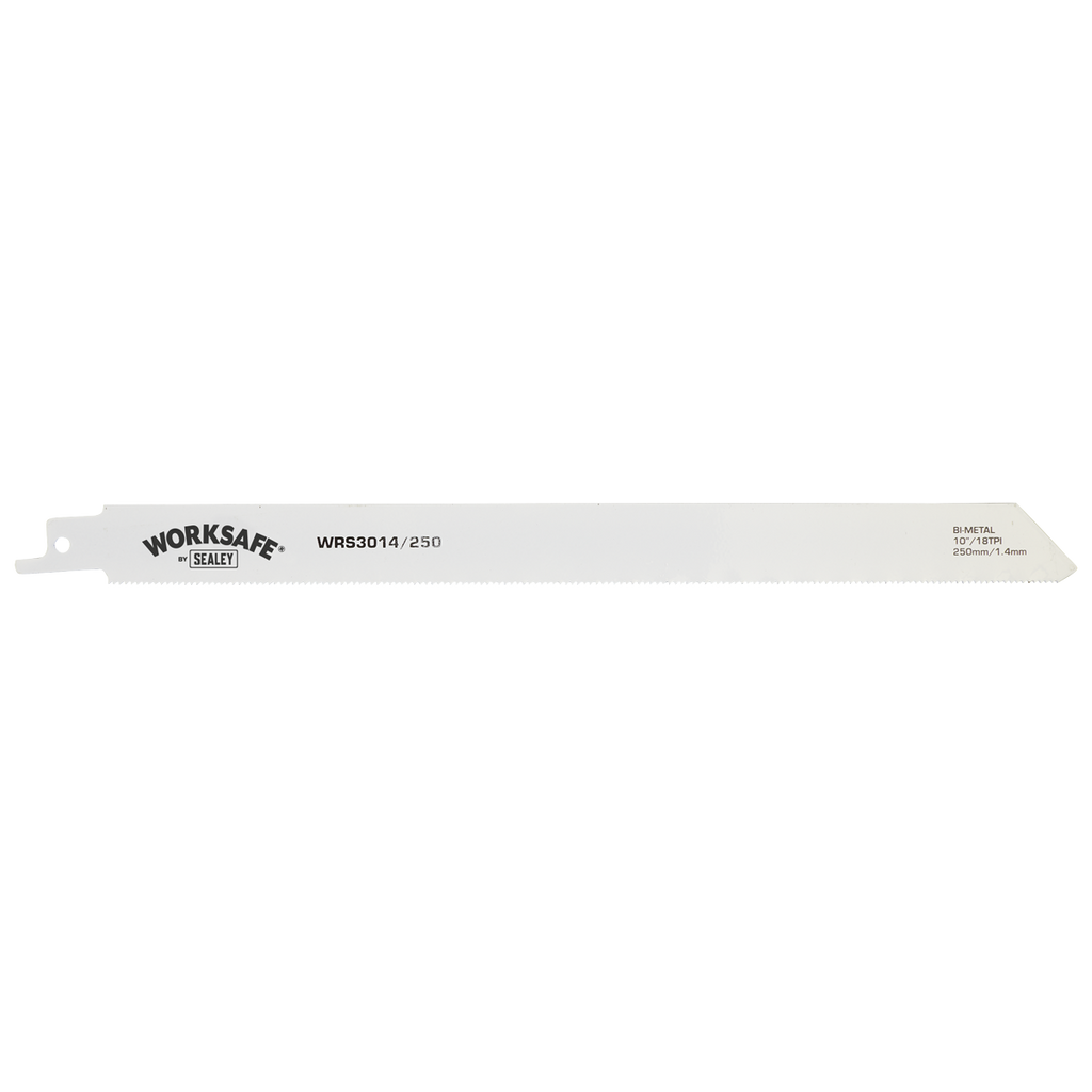 Worksafe® Reciprocating Saw Blade for Metal 250mm 18tpi - Pa