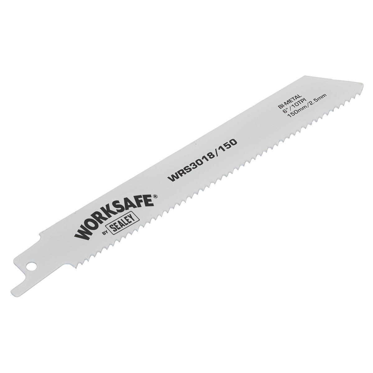 Worksafe® Reciprocating Saw Blade 150mm 10tpi - Pack of 5