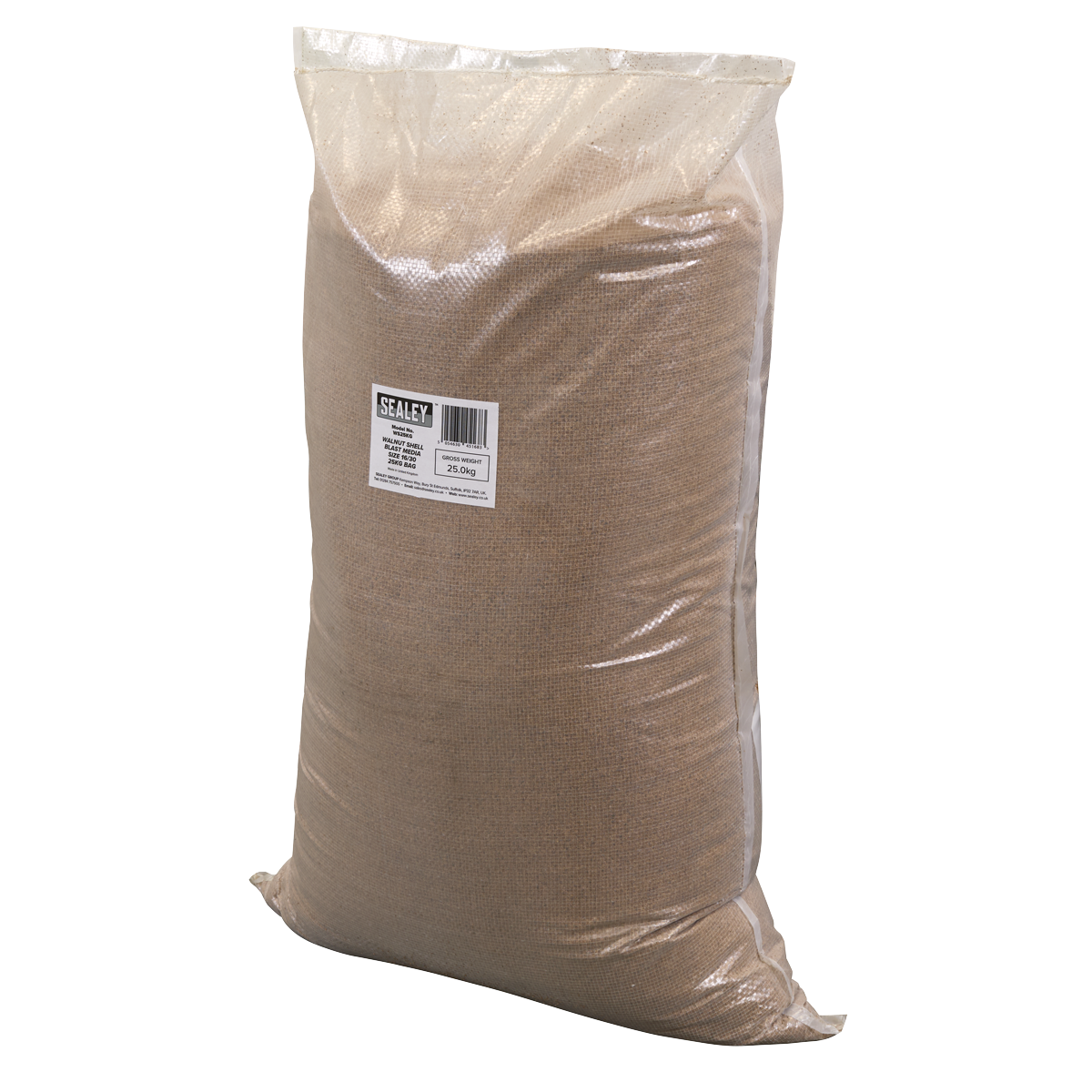 Walnut Shell Blast Media - Size 16/30 - 25kg Bag