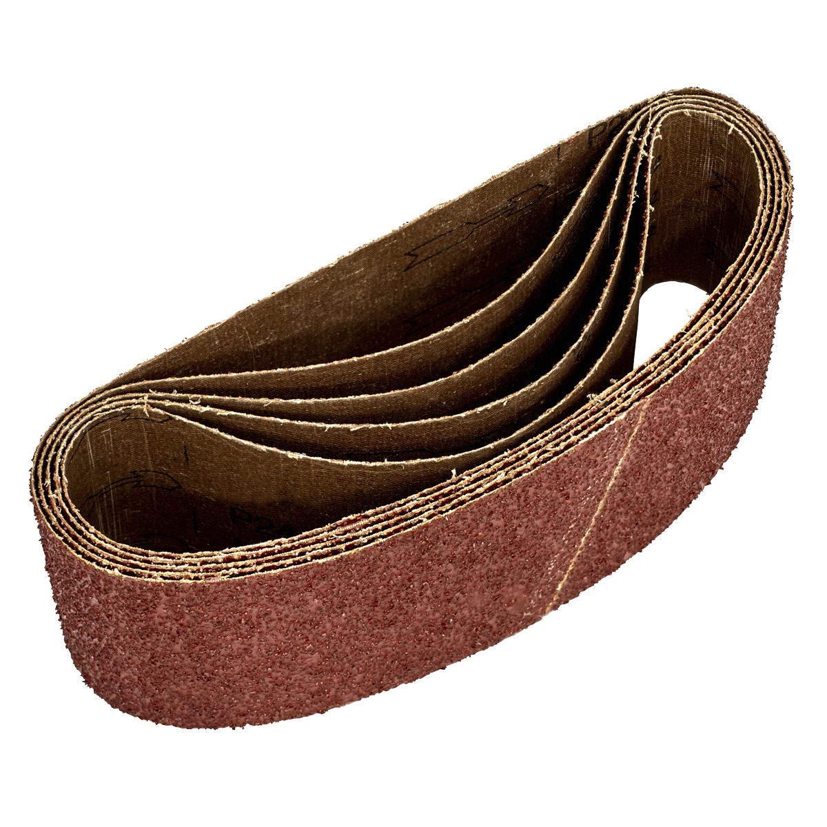 Worksafe® 75 x 533mm Sanding Belt 24Grit - Pack of 5