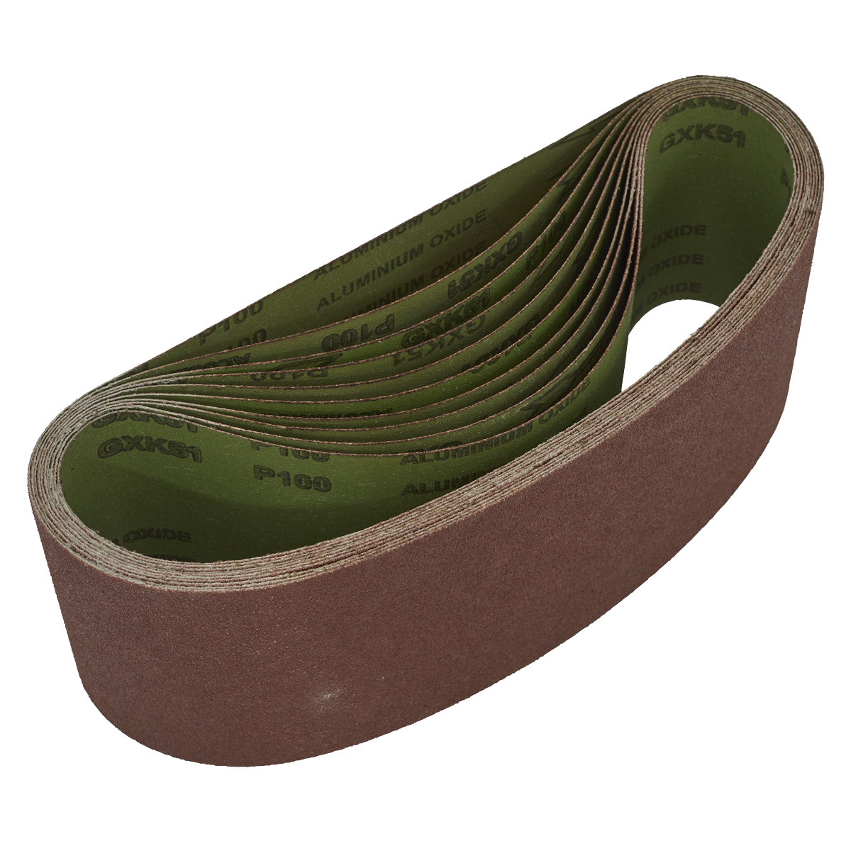 Worksafe® 100 x 610mm Sanding Belt 100Grit - Pack of 10