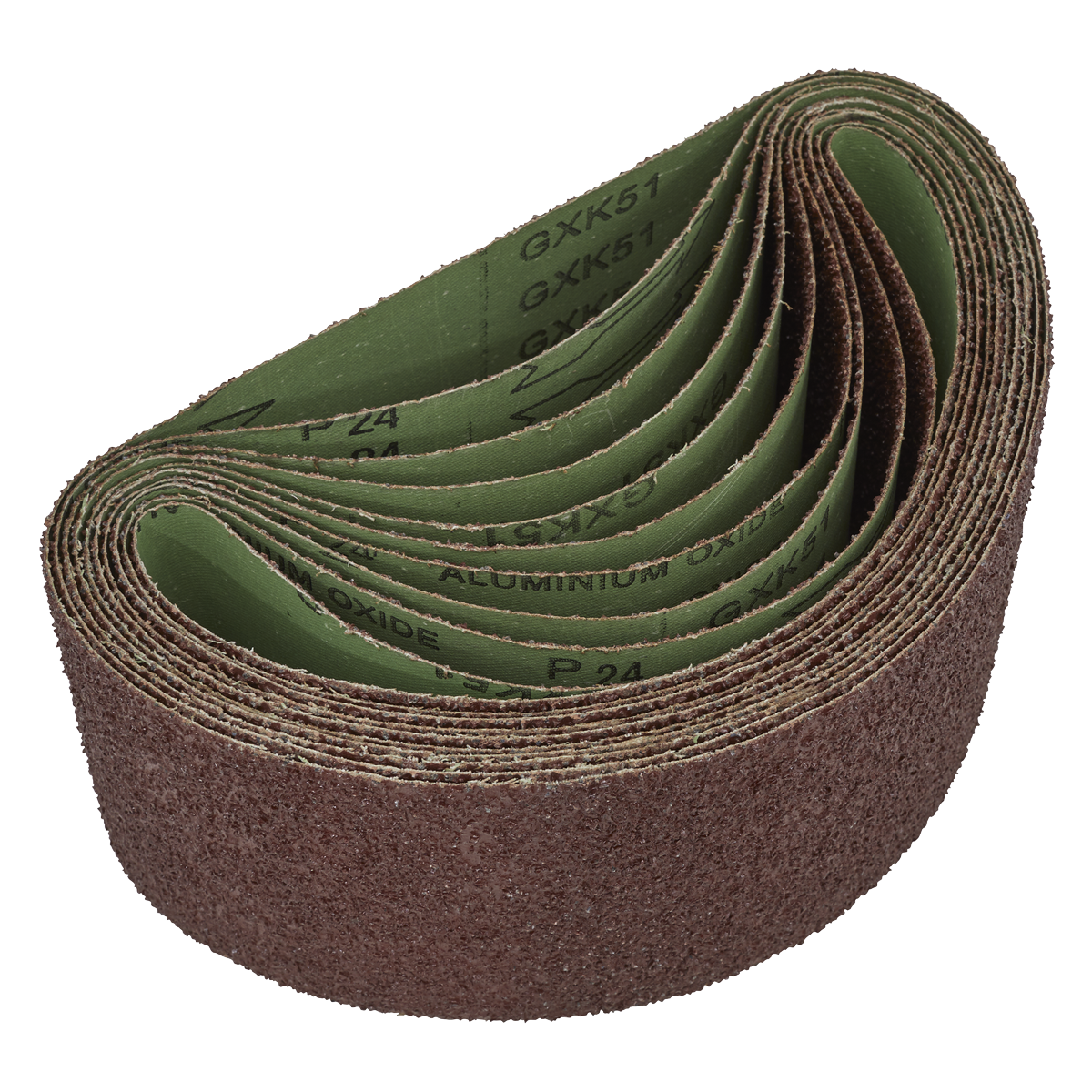 Worksafe® 100 x 610mm Sanding Belt 24Grit - Pack of 5
