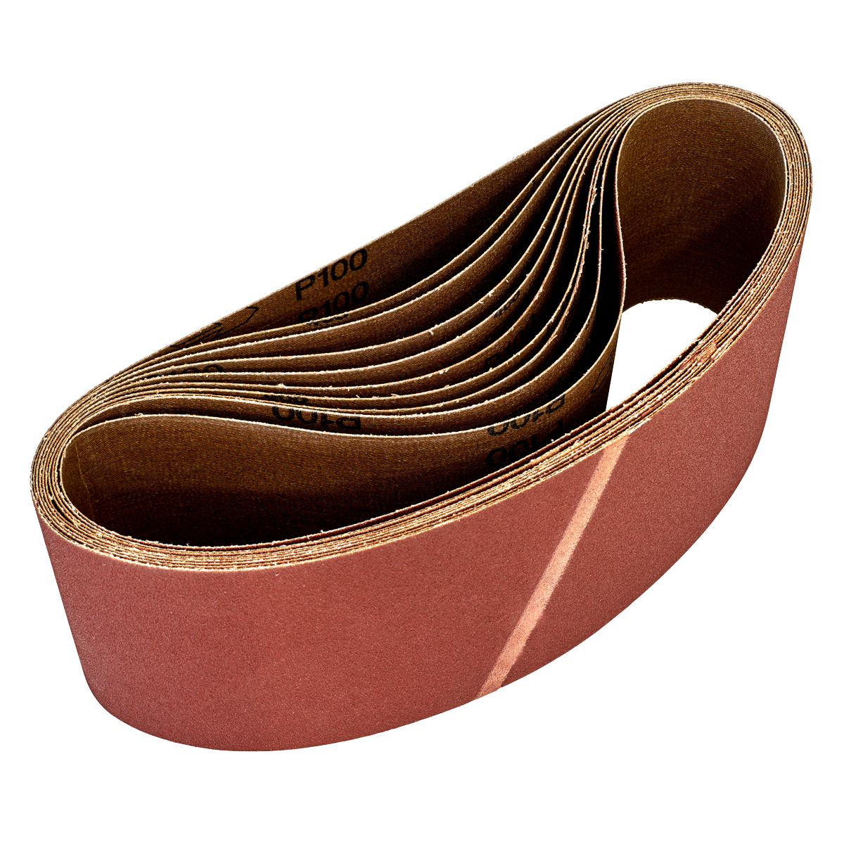 Worksafe® 100 x 620mm Sanding Belt 100Grit - Pack of 10