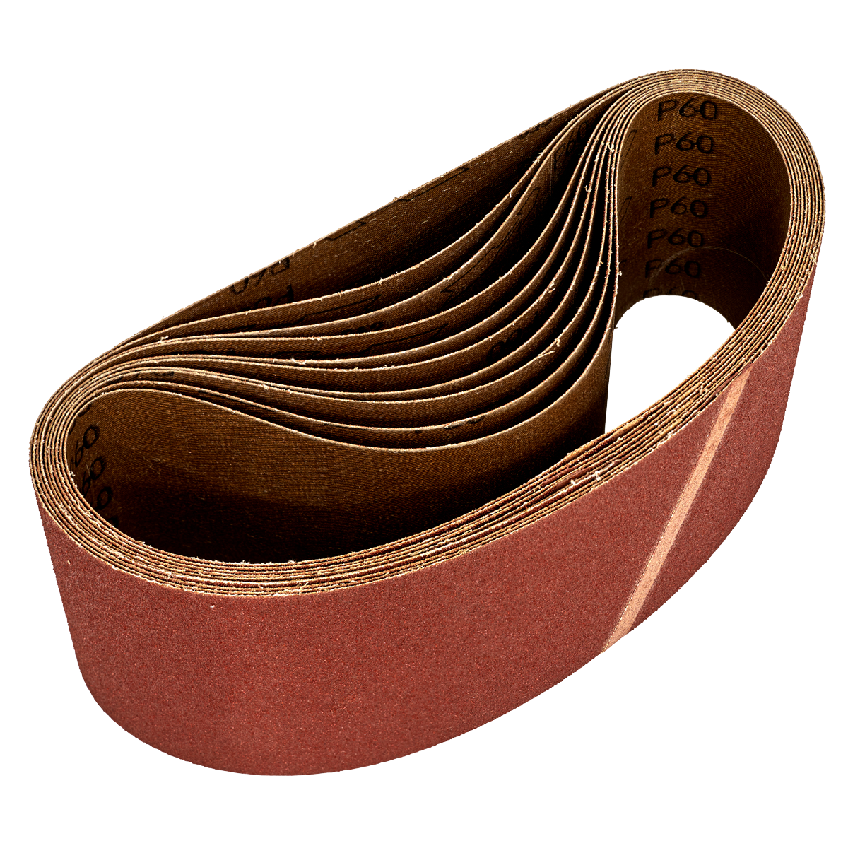 Worksafe® 100 x 620mm Sanding Belt 60Grit - Pack of 10