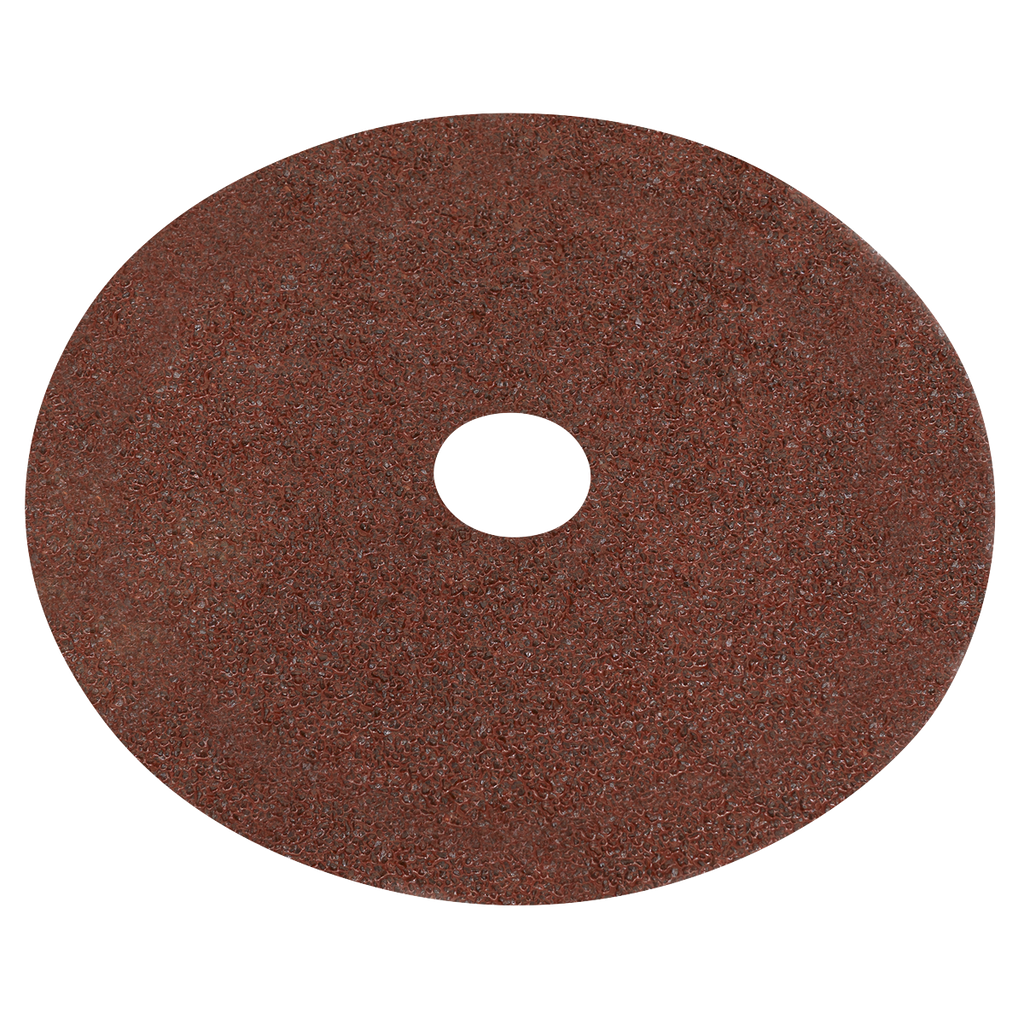 Worksafe® 115mm Fibre Backed Sanding Disc 24Grit - Pack of 2